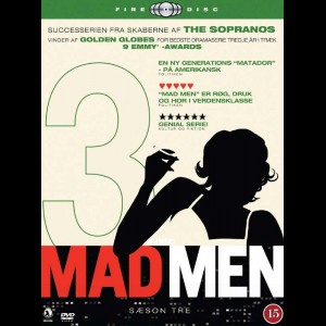  Mad Men: S&aelig;son 3 (UDEN COVER)