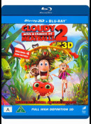 Cloudy With A Chance Of Meatballs 2 (Blu-Ray + Blu-Ray 3D) (Det Regner Med Frikadeller 2: Madkampen)