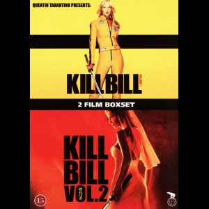 Kill Bill Vol. 1 + Kill Bill Vol. 2  -  2 disc