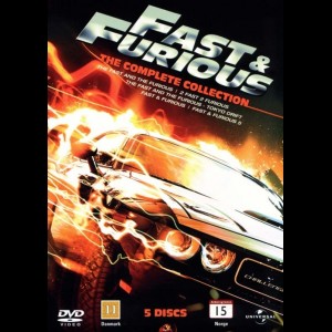 Fast & Furious Boks 1-5