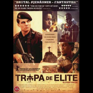  Tropa De Elite: Elitestyrken (UDEN COVER)