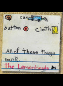 c29355 The Lemonheads: Car Button Cloth